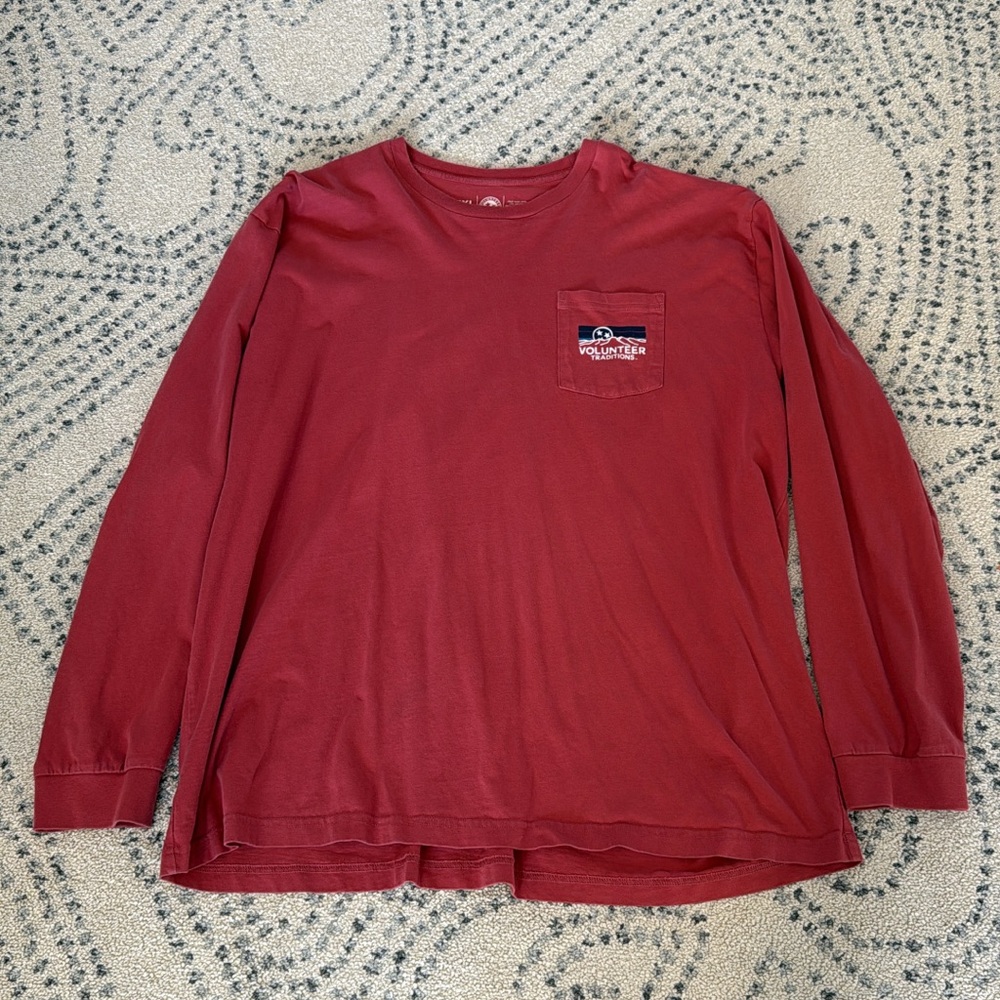 Volunteer Traditions Red Long Sleeve Shirt